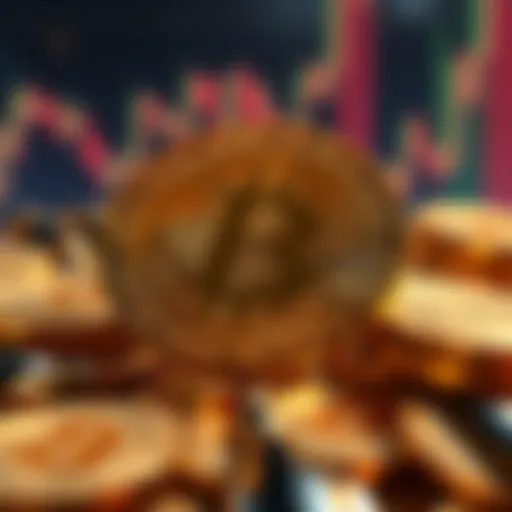 MicroStrategy logo alongside a visual representation of Bitcoin, highlighting a significant increase in holdings