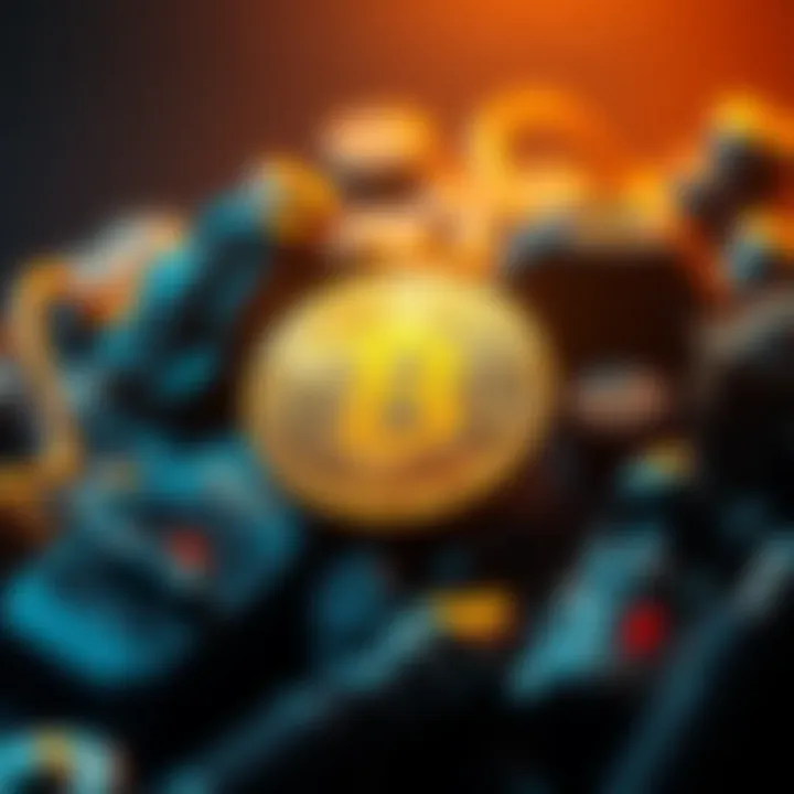 MicroStrategy logo with Bitcoin symbol, showcasing investment strategy despite losses