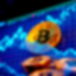 Visual representation of MicroStrategy selling Bitcoin with a graph showing price at $62,000