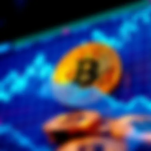 Visual representation of MicroStrategy selling Bitcoin with a graph showing price at $62,000