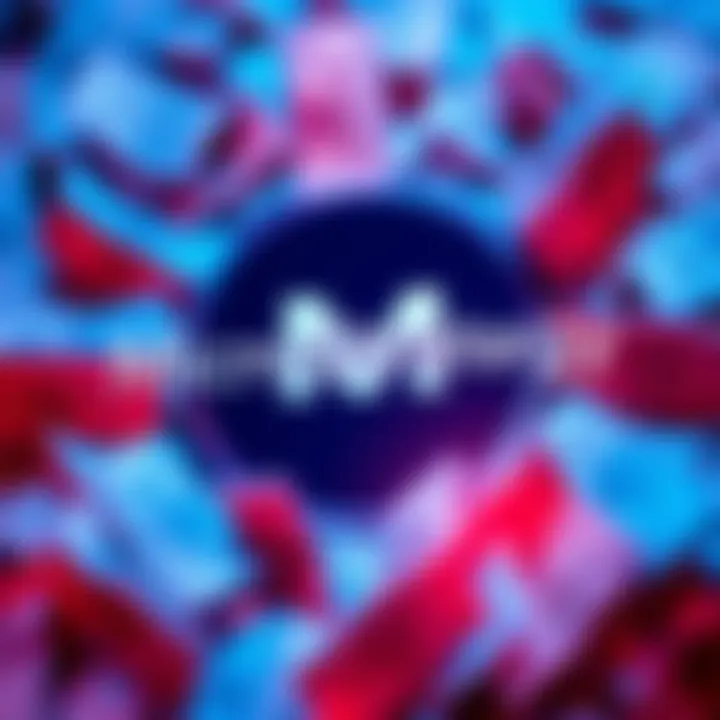 MicroStrategy logo with money graphics MicroStrategy logo surrounded by money images, symbolizing a financial controversy with Yahoo Finance