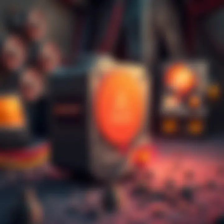 A miner device that is no longer functioning and showing an error message, symbolizing issues with witness selection and missing beacons.