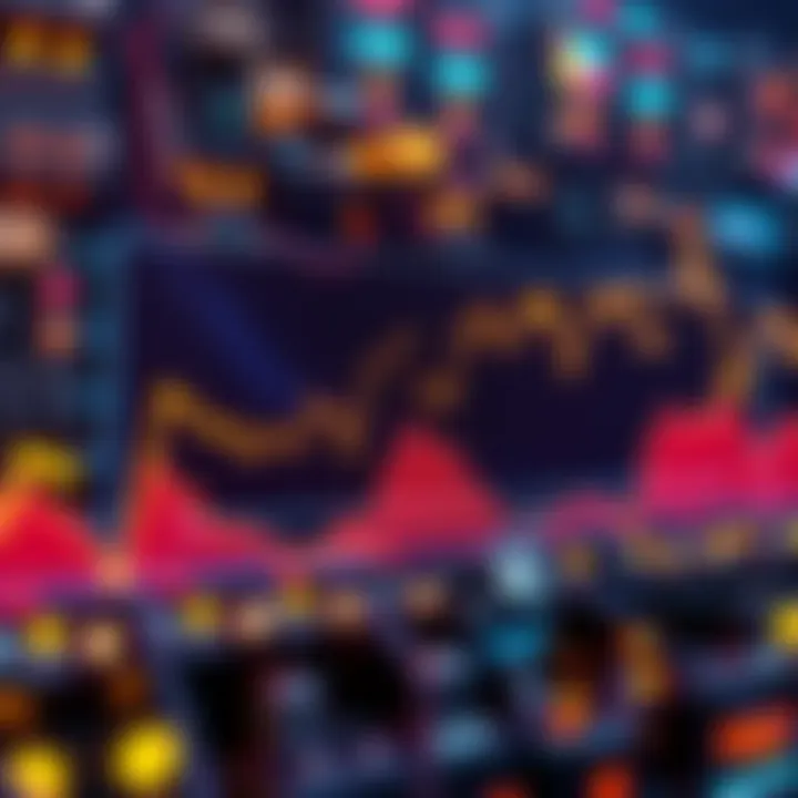 Graph showing unusual block mining patterns with one pool dominating the activity