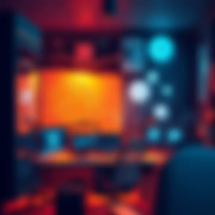 Diverse Mining Pool Options for Home Miners Visual representation of various mining pools with home setups highlighting potential rewards