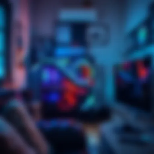 A compact mining rig built with efficient components, powered by free electricity in a small living space