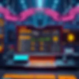 A screenshot of a token minting platform showcasing its features and user interface from 2022.