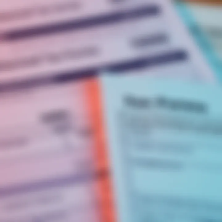 A close-up of 1099 DA and 8949 tax forms showing differences in transaction types and entries.