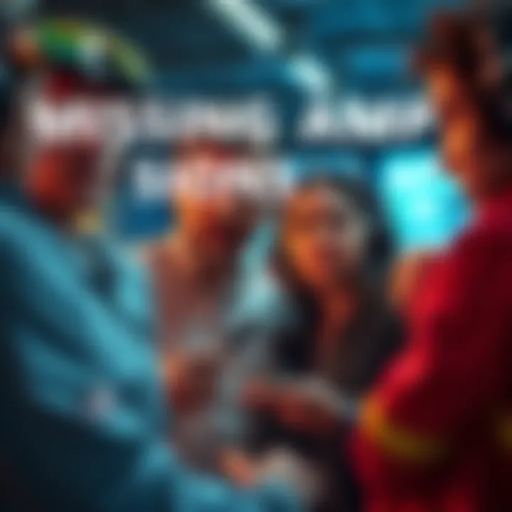 Missing AMP Missions Participants looking confused with a checklist of completed tasks but no AMP missions visible.