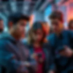 Missing Names in Feed People looking frustrated while checking the feed for names after badge and parcel purchases