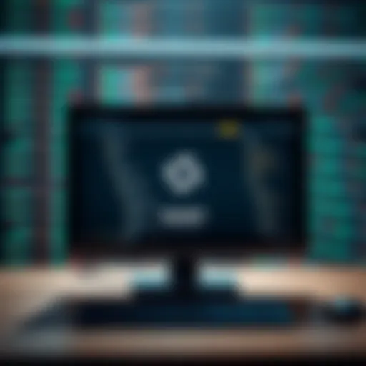 A computer screen displaying a broken website for Nano wallet tools, with code in the background.