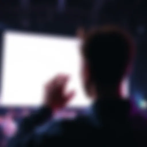 Missing Pay-Per-View Feature A person looking at a blank screen, confused about the missing pay-per-view video option