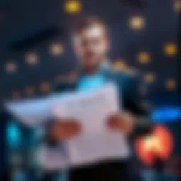 Moen stands with documents outlining his complaints against Pi Network, showing serious allegations of fraud and financial loss.