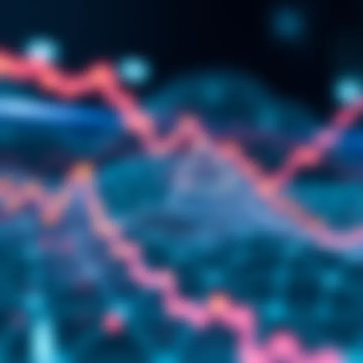 Graph showing minor fluctuations in the Monero blockchain with potential larger reorg signals