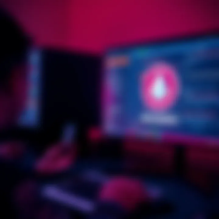 A close-up view of a computer screen showing Monero-related data with people engaging in an online discussion on an open forum.