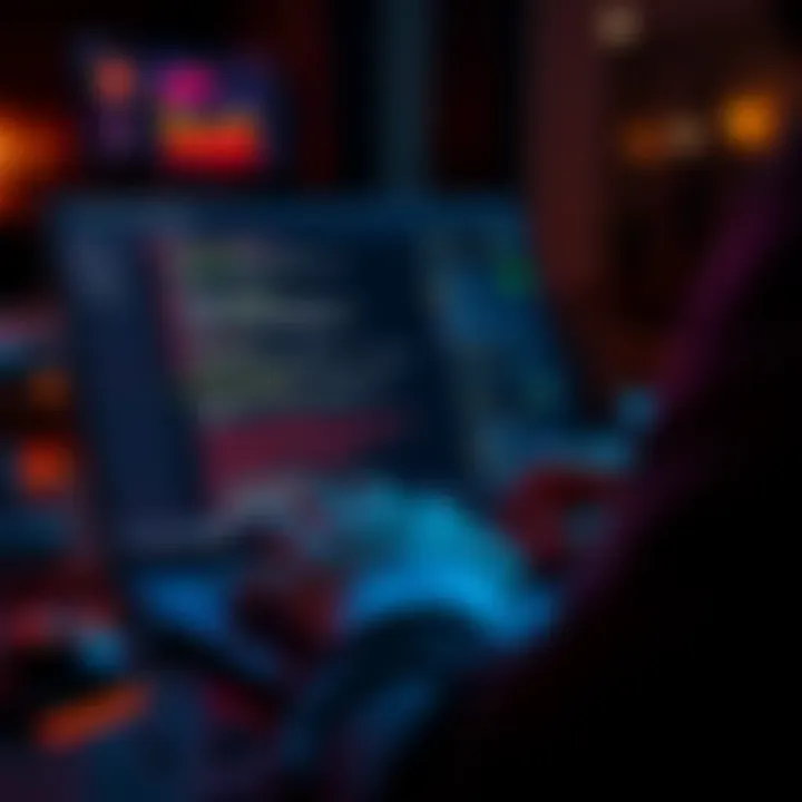 A person troubleshooting a Monero GUI double spend error on a laptop, showing transactions and error messages.