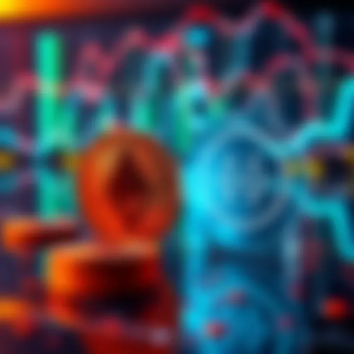 Monero and Haveno Network A digital representation of Monero coins and a graphic showing the Haveno Network logo, symbolizing online marketplace transactions.