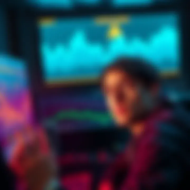 A person looking at a computer screen showing Monero mining metrics with a puzzled expression, suggesting confusion over disappearing shares.