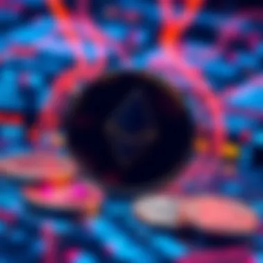 Monero Cryptocurrency Transactions A visual representation of Monero transactions showing encrypted data and digital coins for privacy and security in cryptocurrency.