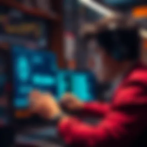 A person looking confused while checking their Monero wallet and transfer status on a computer screen, with a Kraken logo visible.