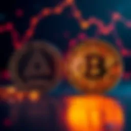 A visual comparison of Monero and Bitcoin logos highlighting Monero's privacy features