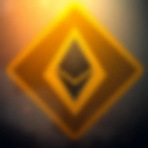 A Monero logo with a yellow warning sign in the background, symbolizing concerns about trust and security risks.