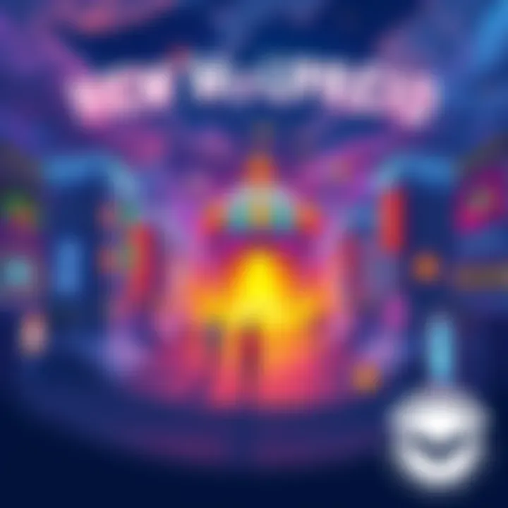 Graphic showing the launch of a new Monerujo version with modern design elements and excitement around Monerotopia