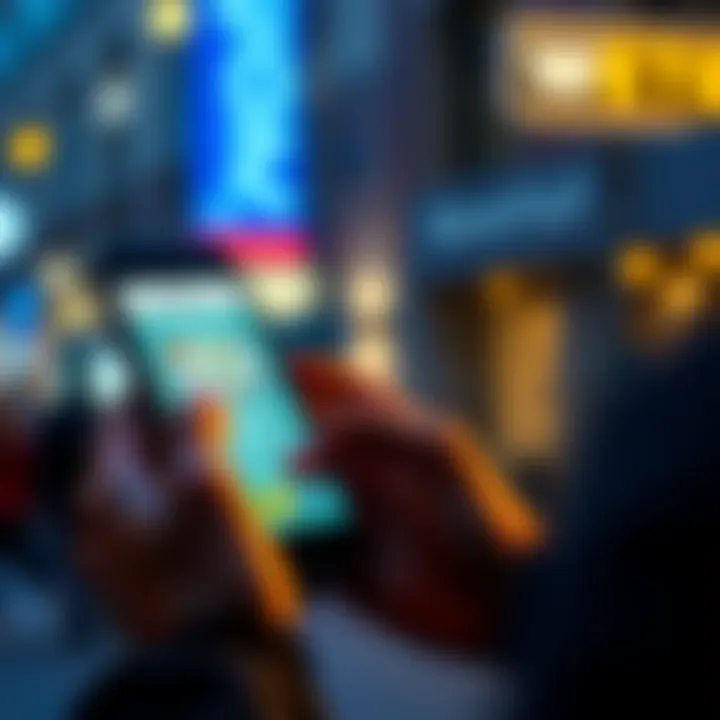 Money transfer between Western Union and Revolut A person using a smartphone to send money from Western Union to a Revolut account with a digital wallet on the screen