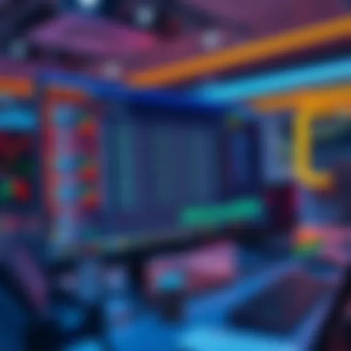 A computer screen displaying real-time data of over 500 wallet addresses with alerts for trades and transfers