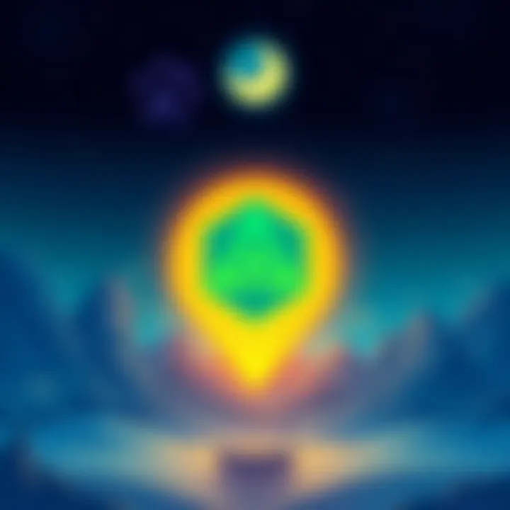 An illustration showing the Moonbeam logo transitioning from Polkadot to Base EVM chain, symbolizing a shift in blockchain allegiance.