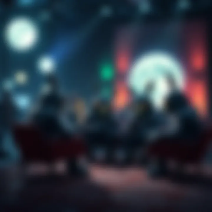 A group of Moonbois engaged in lively discussion about WLUNC in a forum setting.