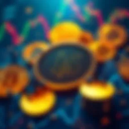 Morgan Stanley logo alongside Bitcoin symbols and financial charts, symbolizing investment strategies in Bitcoin ETFs.