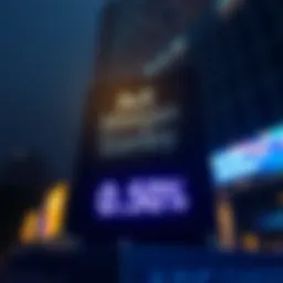 Morgan Stanley logo with a graphic showing a 0.50% fee, highlighting its competitive edge in cryptocurrency trading against Coinbase and Robinhood
