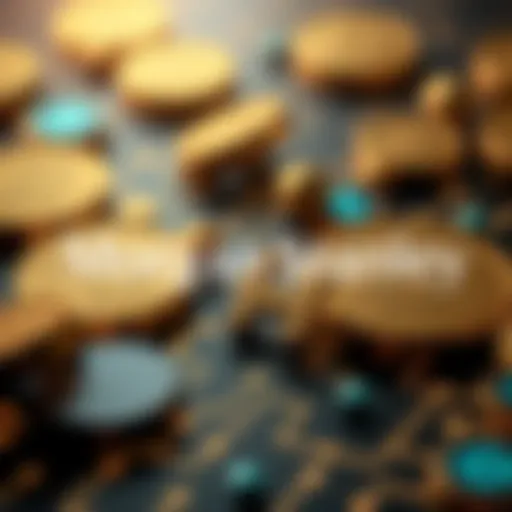 Morgan Stanley and Zerohash logo with cryptocurrency symbols in the background