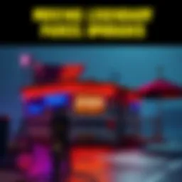 Moving Legendary Parcel Upgrades A player relocating a diner in a game environment, showcasing the process of transferring legendary parcel upgrades.