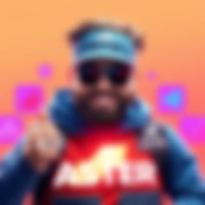 YouTube star Mr. Beast promoting ASTER with a confident smile, surrounded by ASTER logos and financial graphs, suggesting strong support for the project amid controversy.
