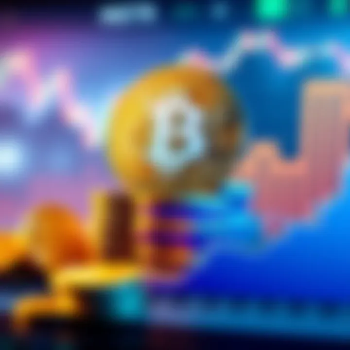 MSTR logo with Bitcoin coins stacked to show 712,000 BTC, overshadowing a chart of competitors' holdings