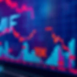 A financial chart depicting a downward trend with figures dropping below 70k, indicating a decline in Mstr's performance.