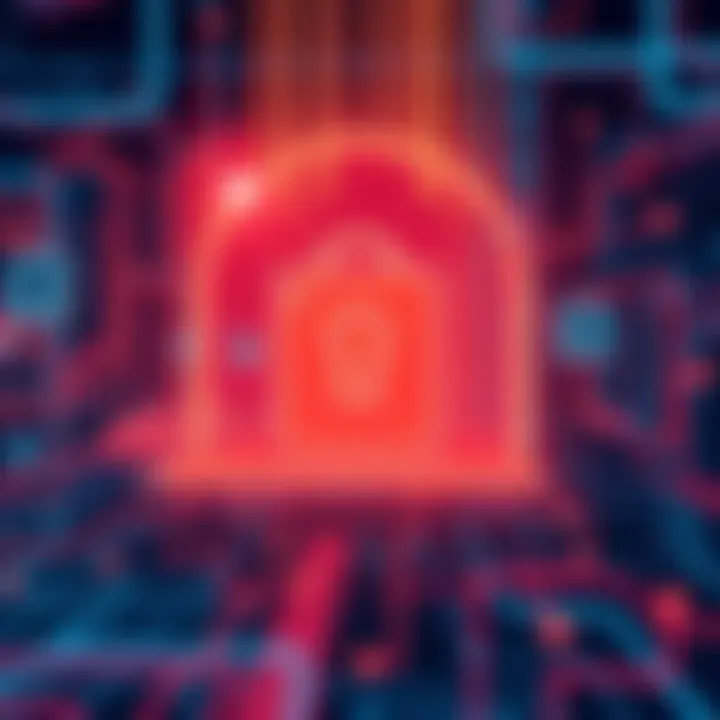 Enhanced Privacy Options for MWEB Transactions Conceptual illustration of varying privacy levels in digital transactions with MWEB