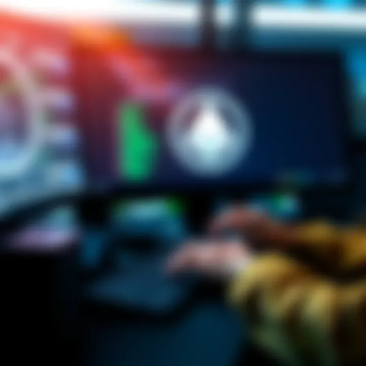 A person using a computer to convert a MyMonero 13-word seed to a 25-word seed securely