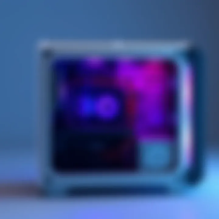 A Nano 3s computer with its case open, showing the CPU and thermal paste area, indicating potential troubleshooting for shutdown issues.