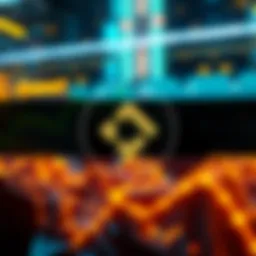 A graphic showing the Binance logo with a crossed-out Nano logo, indicating delisting