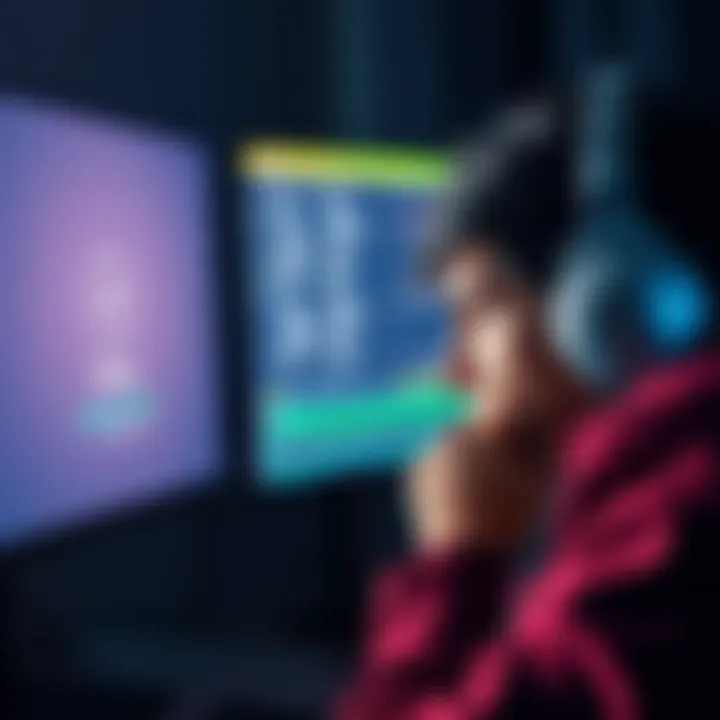 A frustrated user staring at a computer screen showing a loading symbol while trying to transfer Nano to Kraken.