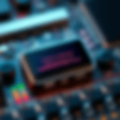 A close-up of a Nano X device showing an error message on the screen during a firmware update failure.