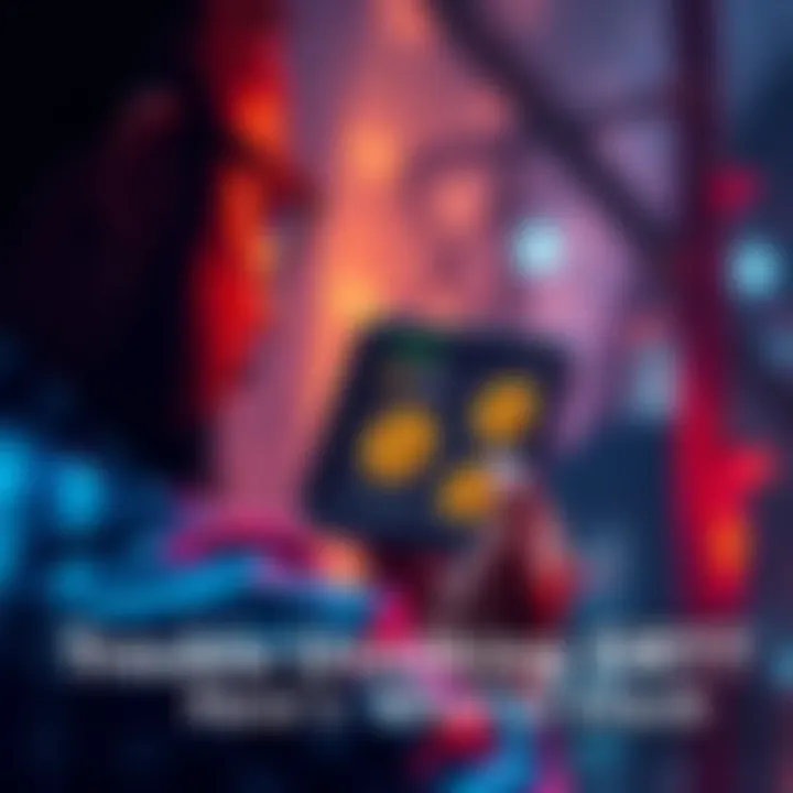 Navigating GRT on The Graph A user examining a digital wallet interface with GRT tokens displayed, symbolizing the complexities of unstaking on The Graph platform.