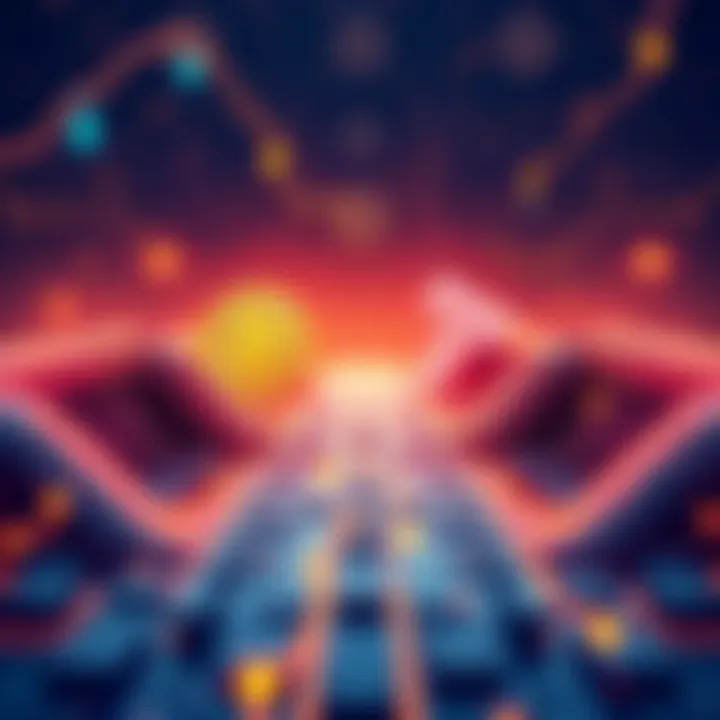 Navigating the Transition to Trezor A seamless transition from Tangem to Trezor depicted with wallet icons and blockchain elements