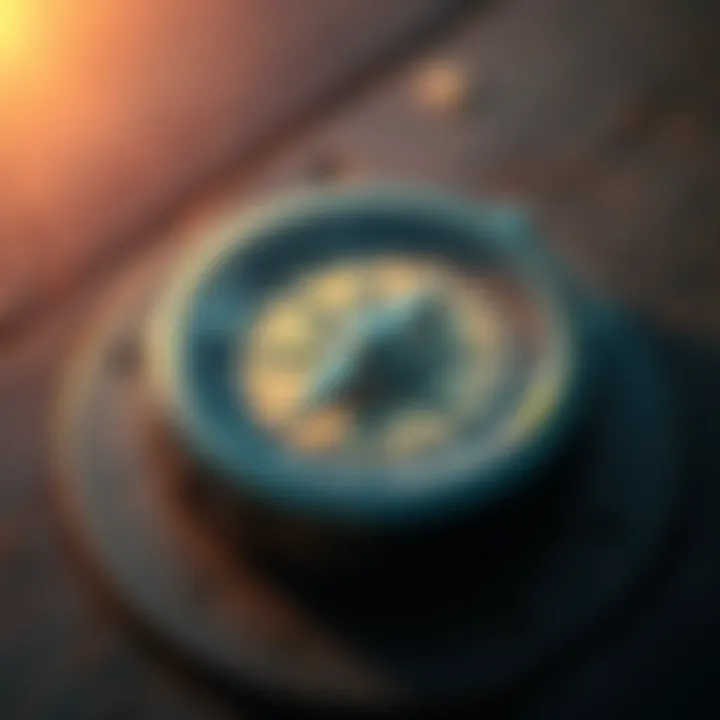 Navigating Beyond Web3: An Individual's Journey A compass symbolizing the search for meaningful opportunities after leaving Web3.