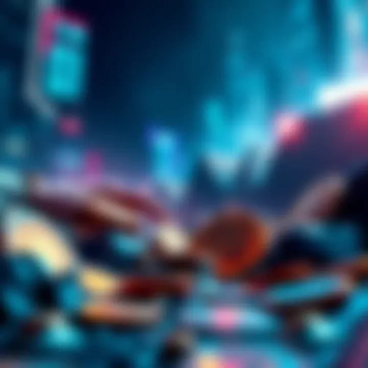 A visual representation of the decline of meme coins and the rise of serious investments