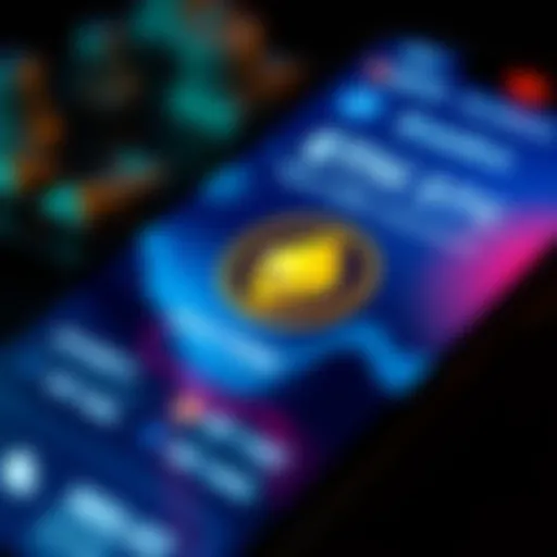 A close-up view of the NEAR token symbol on a mobile screen displaying the Exodus app interface, highlighting security features.