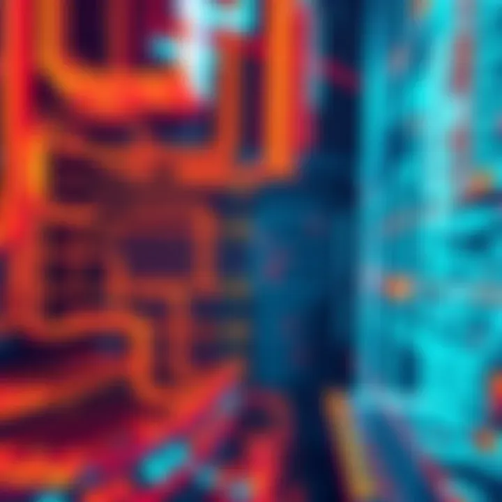 A detailed graphical representation of smart contract issues in NEAR upgrades, showcasing coding errors and potential solutions.