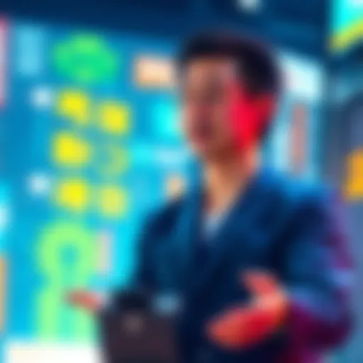 Nenter Chow, CEO of BitMart, presenting on blockchain innovation at JBWS2026 in Shibuya